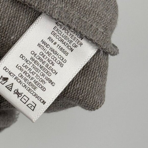 Quacker Factory Womens Sequin Embellished Gray Long Sleeve Top size 1X plus new - Picture 3 of 14